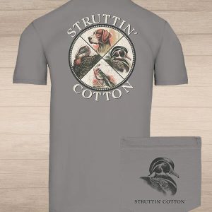 Compass Rose Tee - Hurricane Grey