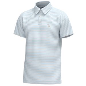 Surfside Polo - Ice Blue & Light Sand