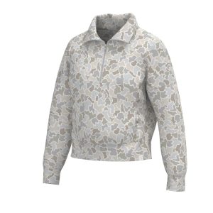 LG Velvet Fleece Quarter Zip - FC Saltwater