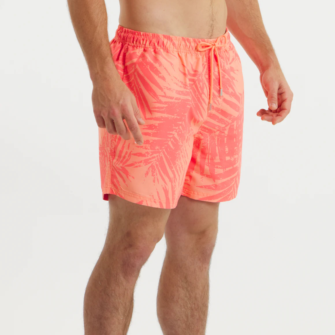 Pier Lined Trunks - Palms - Coral
