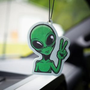 We Come In Peace - Air Freshener - Black Ice