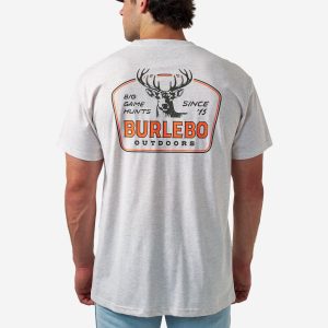 Short Sleeve Tee - Big Game Hunts - Oatmeal
