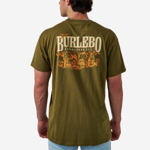 Short Sleeve Tee - Hunting Dogs - Hunter Green
