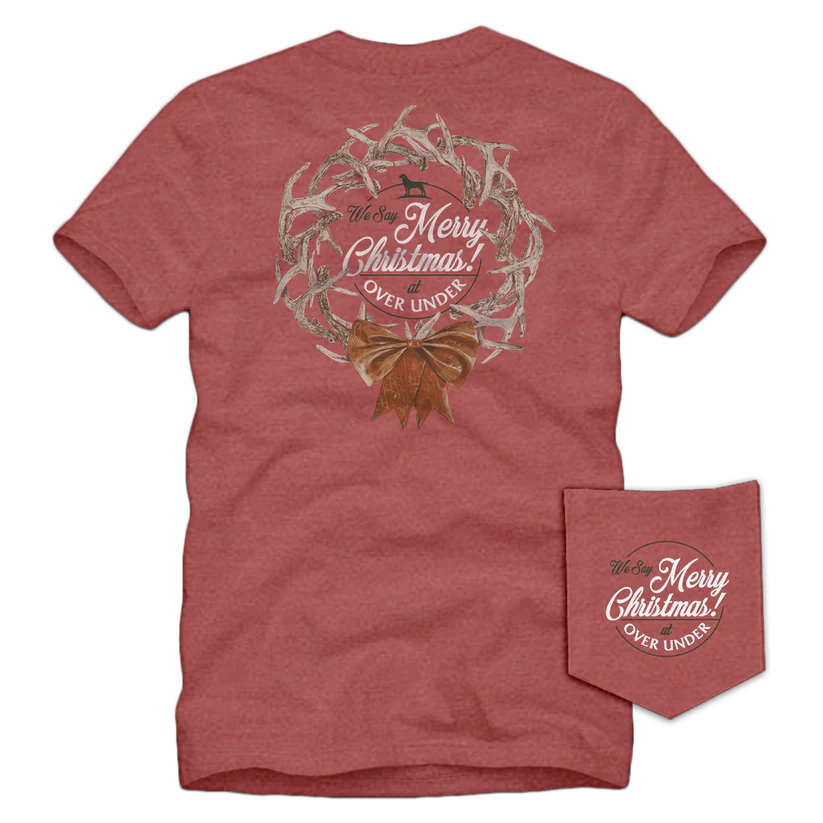 Merry Christmas S/S Tee - Brick