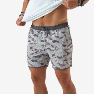 Swim Trunk - Topo Desert Camo