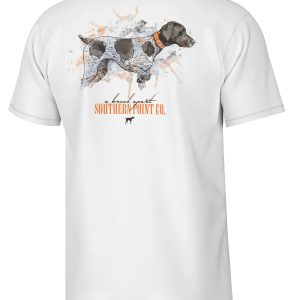 Splatter Series Dog Tee - White