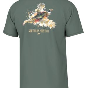 Splatter Series Pheasant Tee - Sycamore