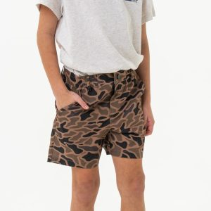 Youth Everyday Short - Gauge Camo - Black Pocket