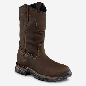 Irish Setter Two Harbors Men's 11" Waterproof Leather Safety Toe Pull-On Boot