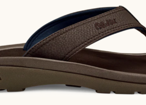 'Ohana Men's Beach Sandal - Dark Wood & Dark Wood