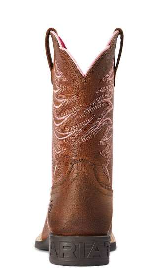 Youth Firecatcher Western Boot Rowdy Brown - Image 5