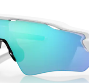 Radar EV Path Polished White w/ Prizm Sapphire