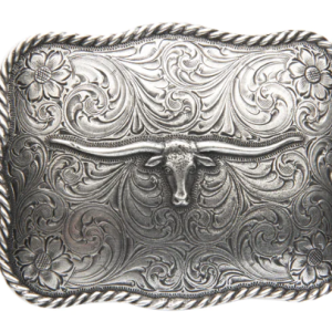 Scalloped Longhorn Buckle