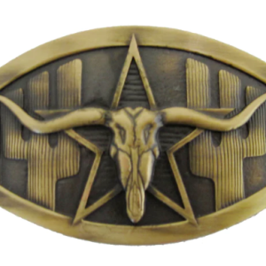 Saguaro Cactus Longhorn Buckle