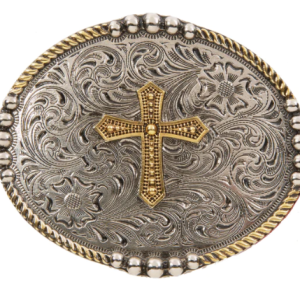 Bead and Rope Edge with Cross Buckle