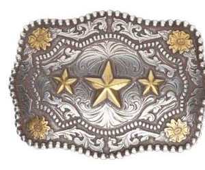 Scallop Triple Star Buckle