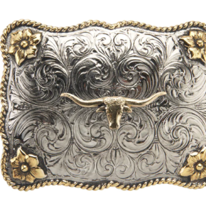 Scalloped with Longhorn Buckle