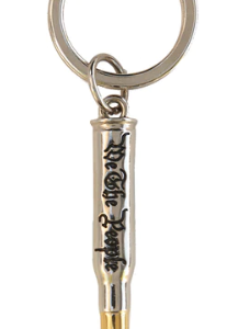 We the People Bullet Key Chain