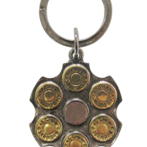 Gun Cylinder Keychain