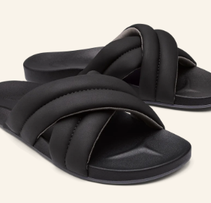 Hila Women's Slide Sandals - Black