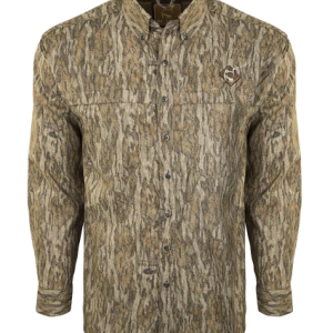 Men's Mesh Back Flyweight Shirt 2.0 Mossy Oak Bottomland