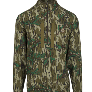Tech 1/4 Zip with Spine Pad Mossy Oak Greenleaf