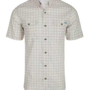 Frat Tattersall S/S - Peach Pearl