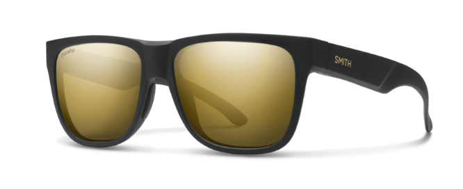 Lowdown 2 Matte Black Gold ChromaPop Polarized Black Gold
