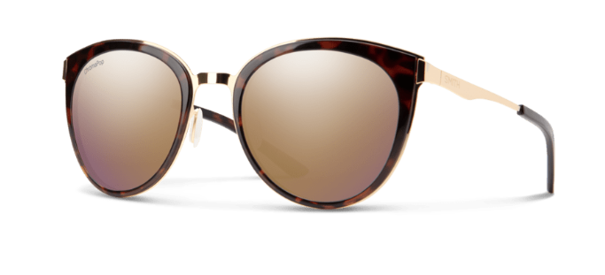 Somerset Tortoise Rose ChromaPop Polarized Rose Gold Mirror