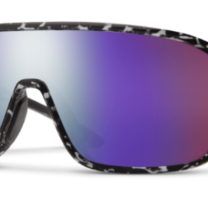 Boomtown Matte Black Marble ChromaPop Polarized Violet Mirror