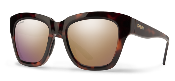 Sway Tortoise ChromaPop Polarized Rose Gold Mirror