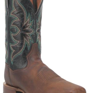 Jacknife 11" Brown/Black Square Toe Boot