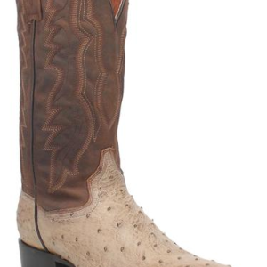 Pershing Full Quill Ostrich Sand 13"