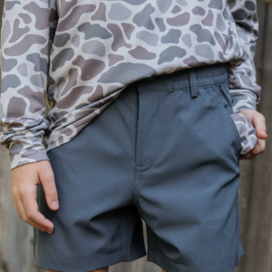 Youth Everyday Short River Rock - Deer Camo Pocket
