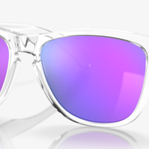 Frogskins Polished Clear Prizm Violet Lense