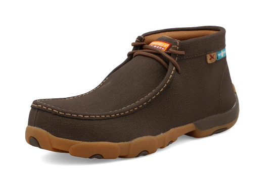 Work Chukka Driving Moc Nano Toe - Chocolate