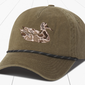 Ensenada Rope Hat Camo Duck - Dark Olive