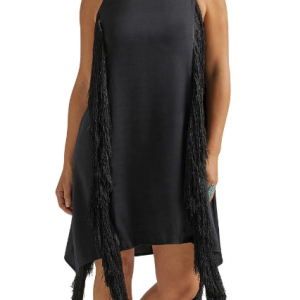Wrangler Retro Party Dress - Black
