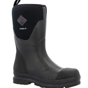 Women's Chore Classic Mid Steel Toe - Black
