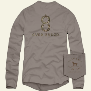 Double Barrel Camo L/S Tee - Driftwood