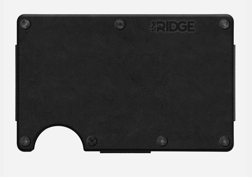 Midnight Black Leather - Cash Strap