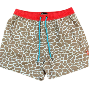 Street To Swim Shorts - Giraffe