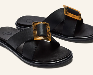 La'i Slide Beach Sandal - Black