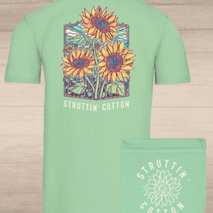 Sunflowers - Bermuda Green