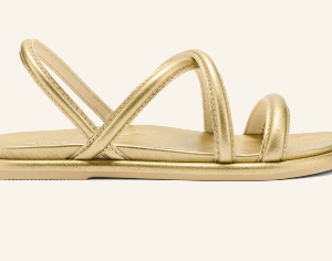 Tiare Strappy Women's Leather Sandal - Bubbly