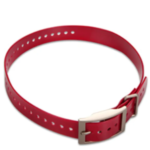 1-inch Collar Straps - Red