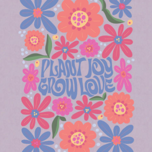 Youth Bloom and Grow Tee - Lavender Frost
