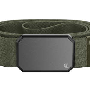 Groove Belt - Olive/Gun Metal