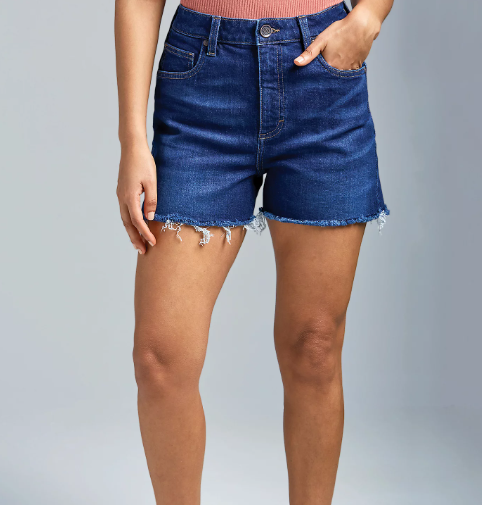 Wrangler Retro® Bailey Short - High Rise - Dark Wash - Image 2