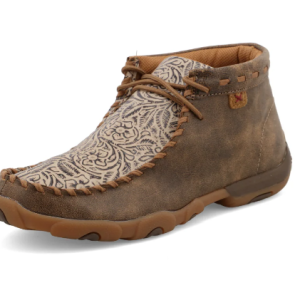 Women's Chukka Driving Moc - Tooled Nude